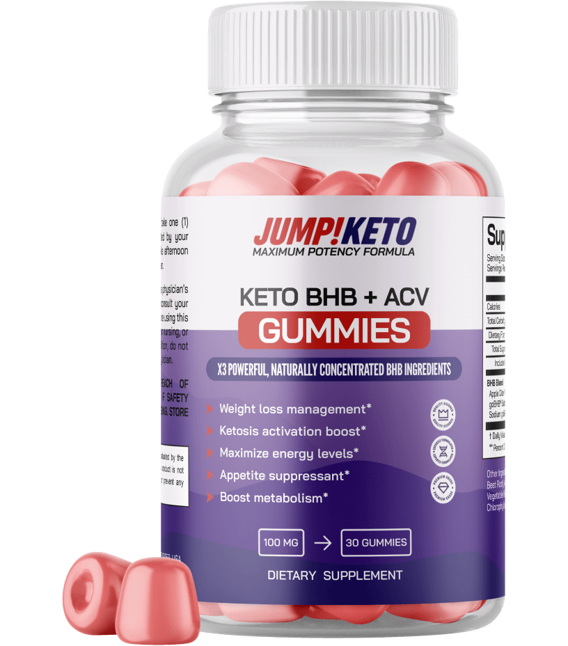 Bottle of KETO BHB + ACV Gummies